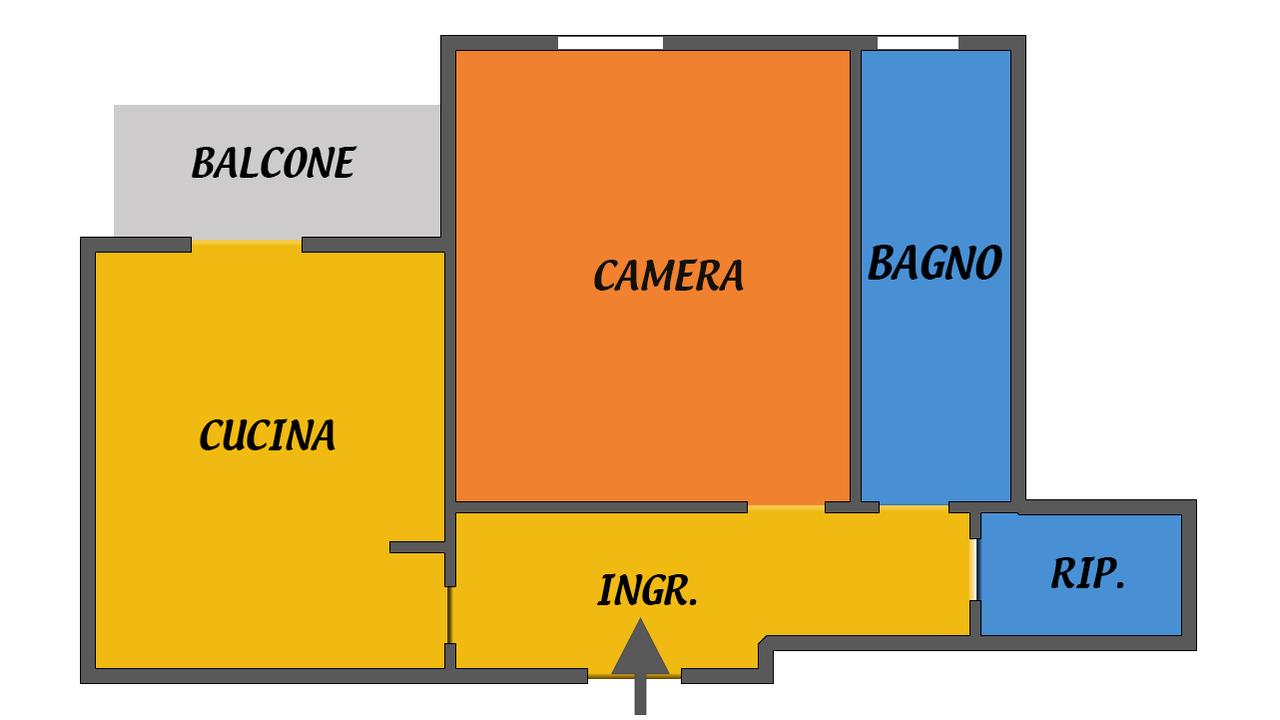 AFFITTO BILOCALE AD.ZE VIA MASSARENTI