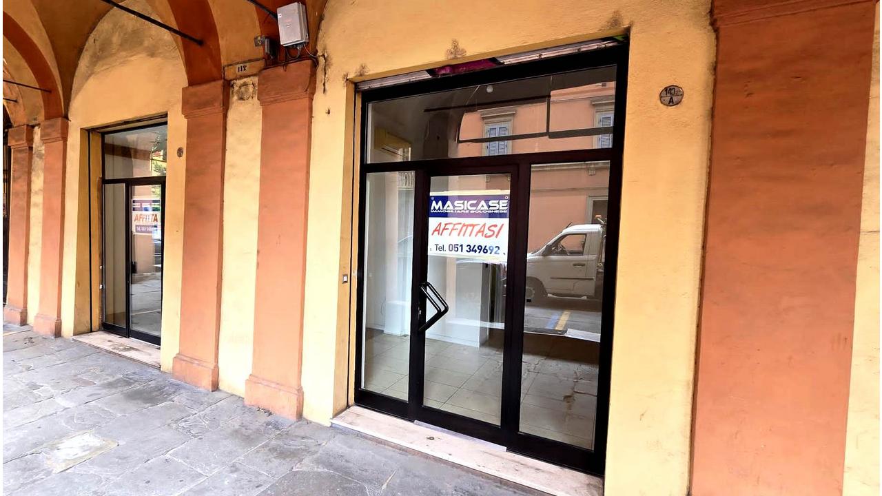 AFFITTO NEGOZIO BOLOGNA – VIA SARAGOZZA