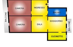 AFFITTO TRILOCALE BOLOGNA VIA MASSARENTI